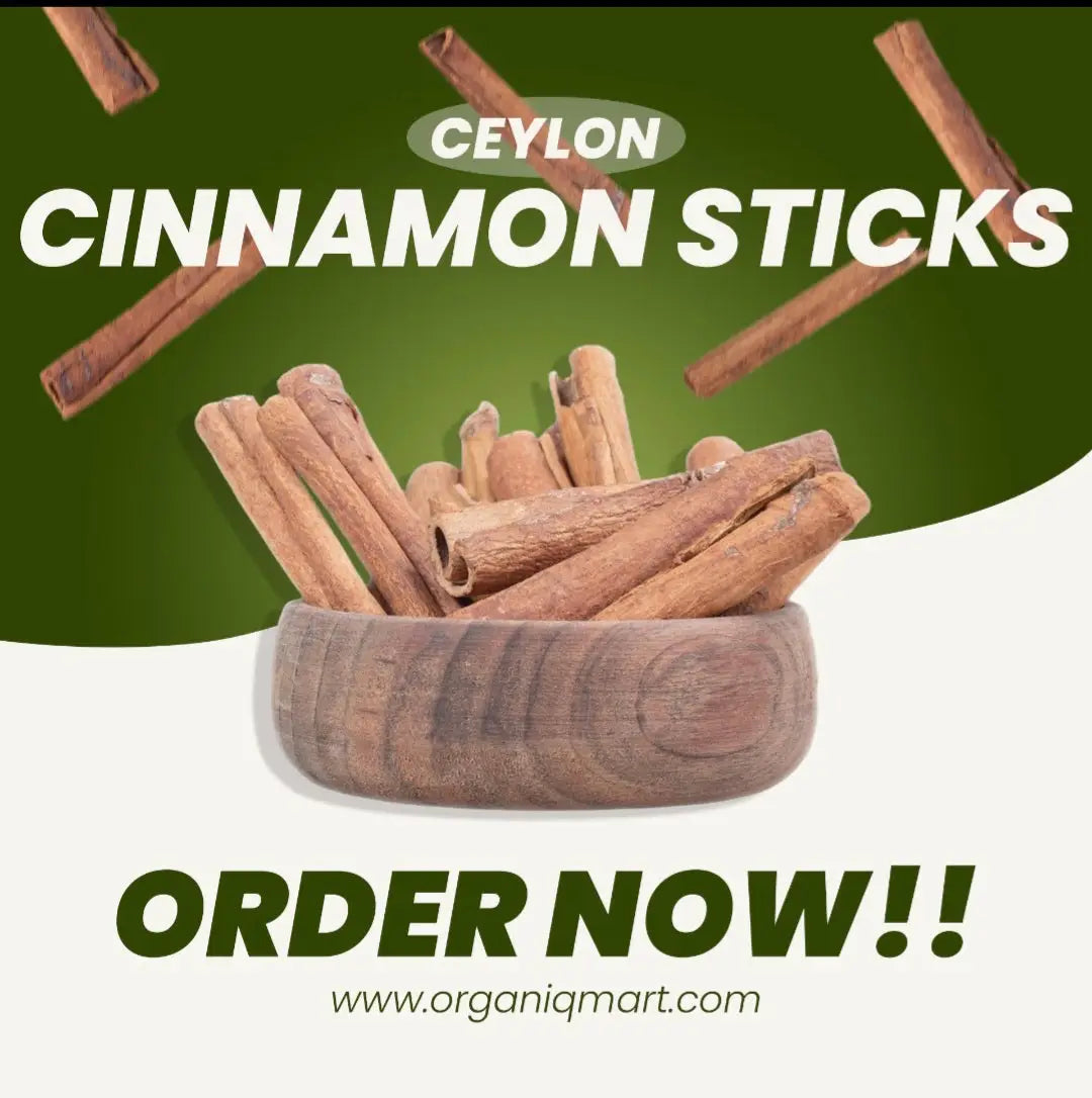 - Ceylon Cinnamon Sticks (دار چینی)- Organiq Mart