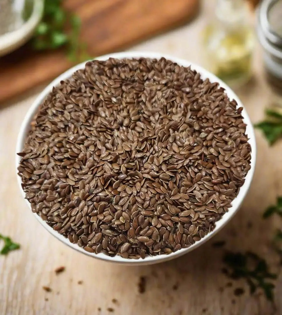 - Flax Seeds (السی کے بیج)- Organiq Mart