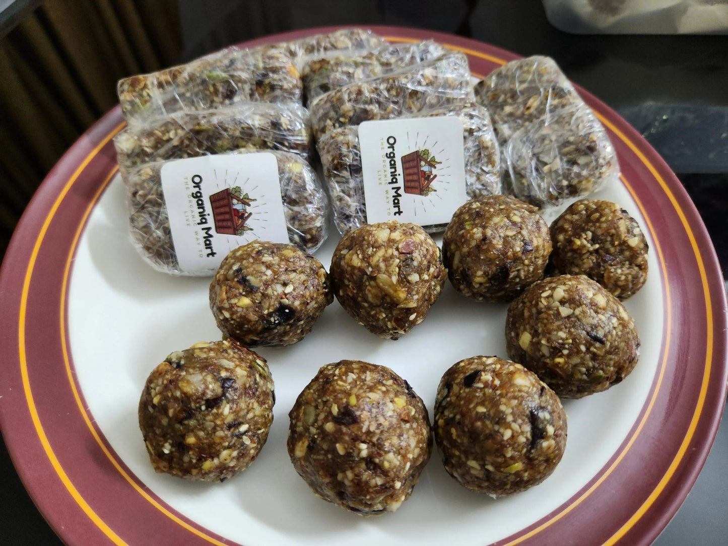 Protein Laddu(Home-made with Dryfruits and Desi Ghee) - Organiq Mart
