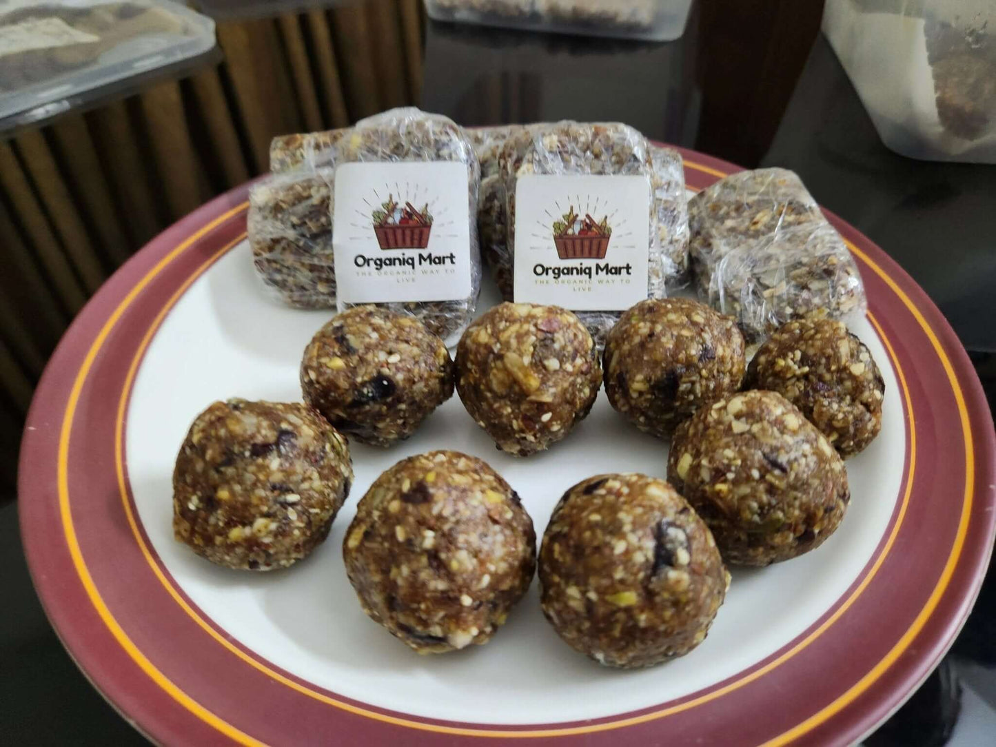 Protein Laddu(Home-made with Dryfruits and Desi Ghee) - Organiq Mart