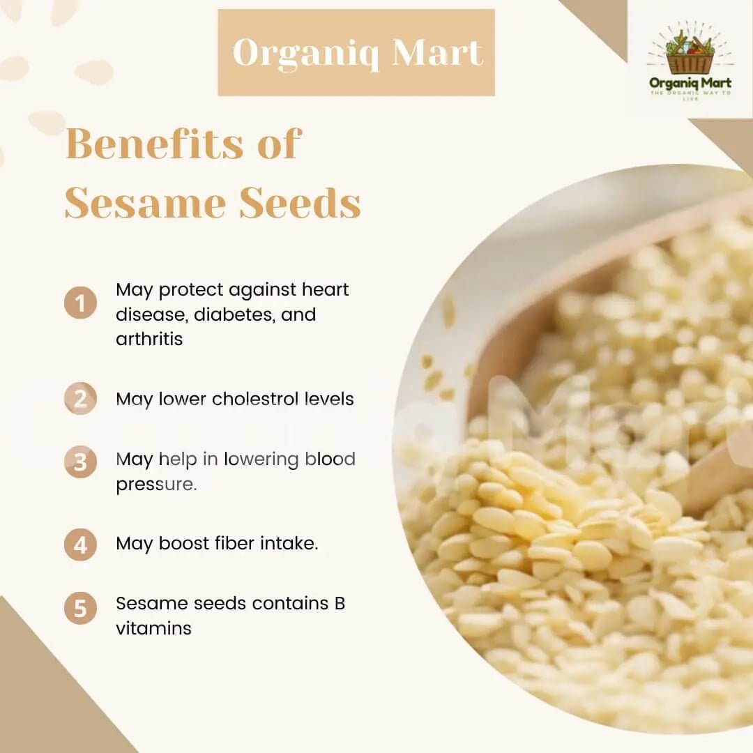 Sesame Seeds - Organiq Mart