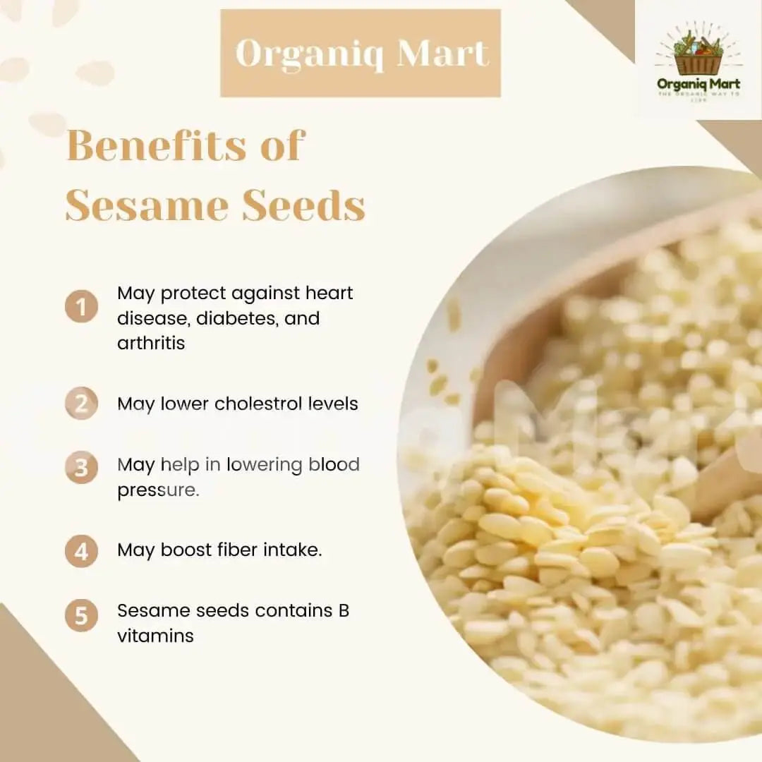 Sesame Seeds - Organiq Mart