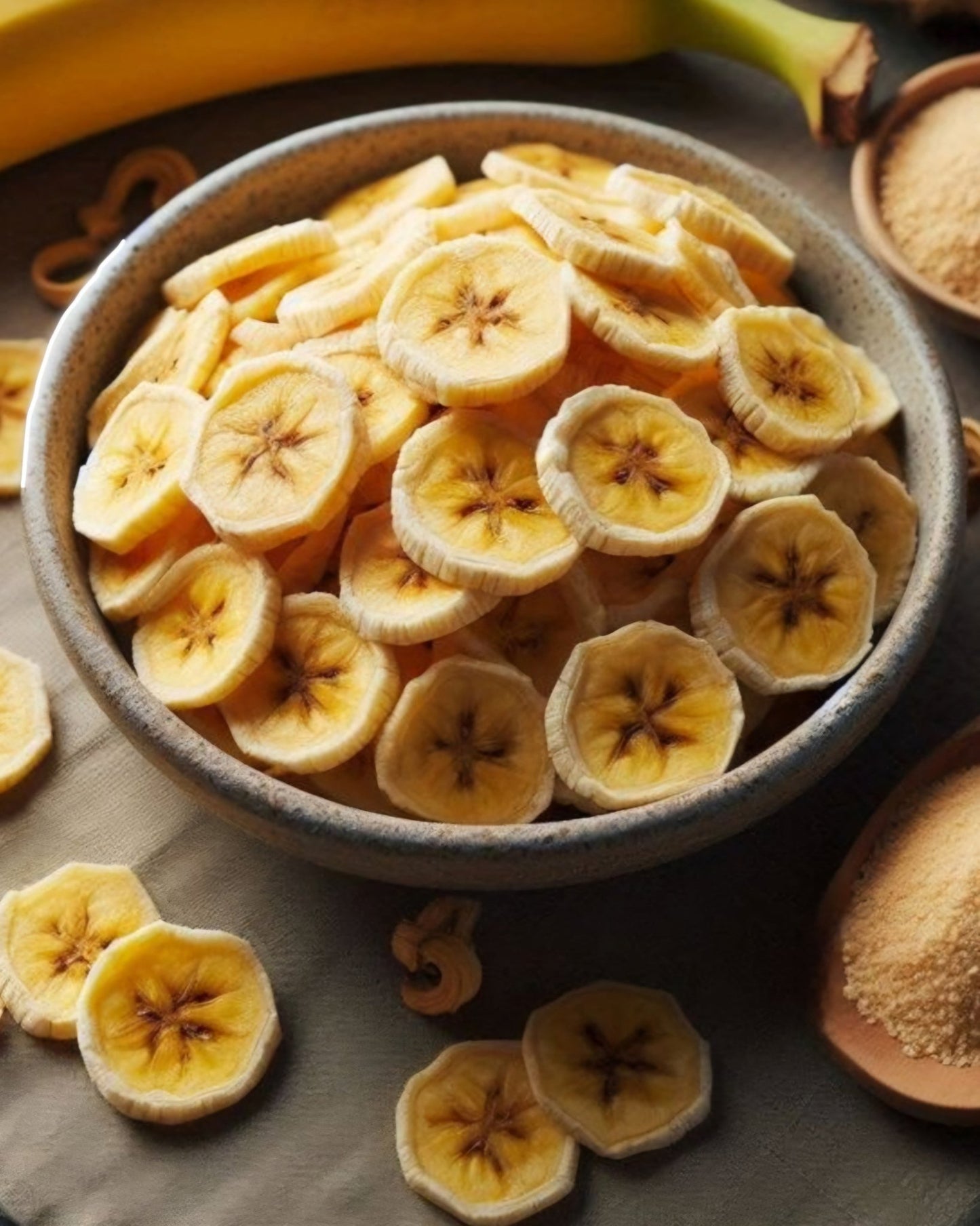 Dry Banana slices - Organiq Mart