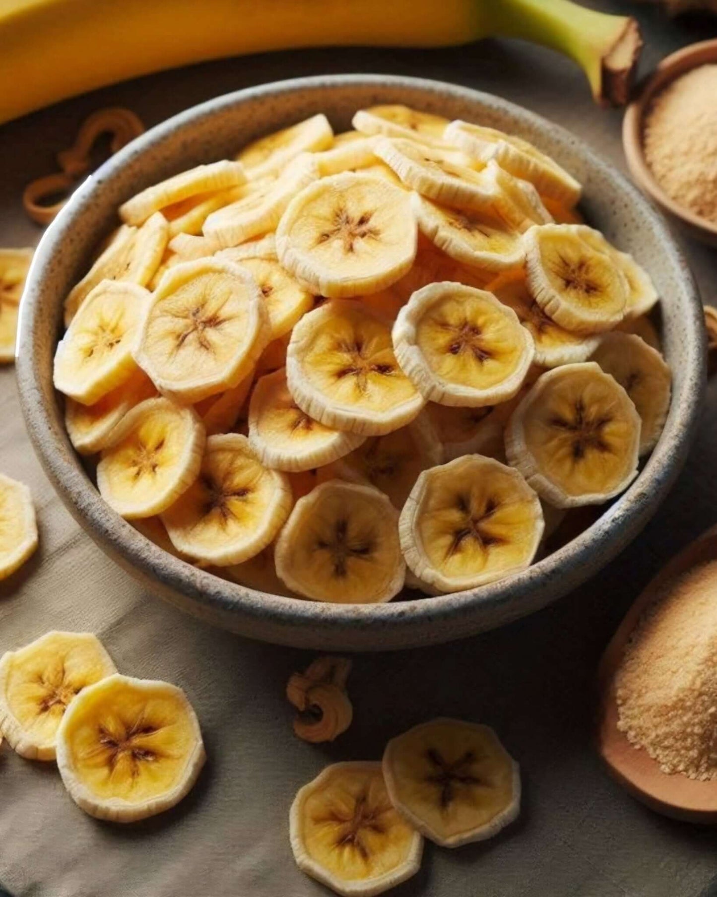 Dry Banana slices - Organiq Mart