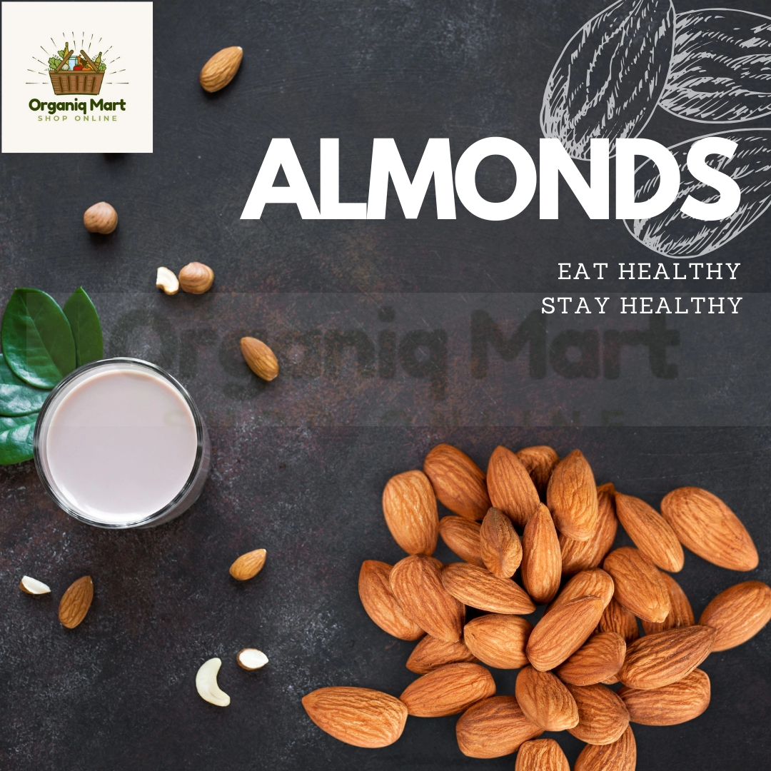 Almonds - Organiq Mart