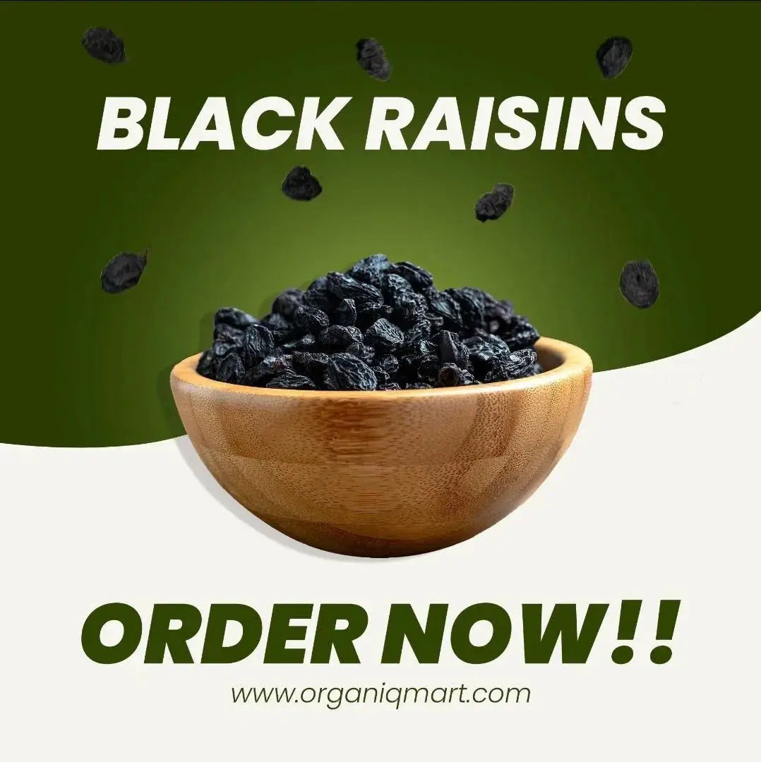 Black Raisins (کالا میوہ) - Organiq Mart