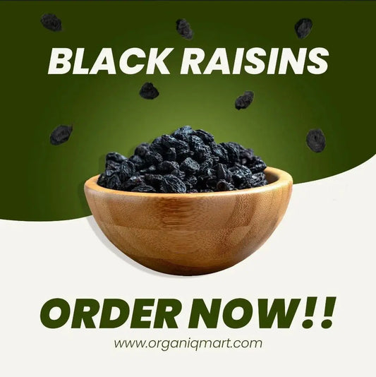 Black Raisins (کالا میوہ) - Organiq Mart