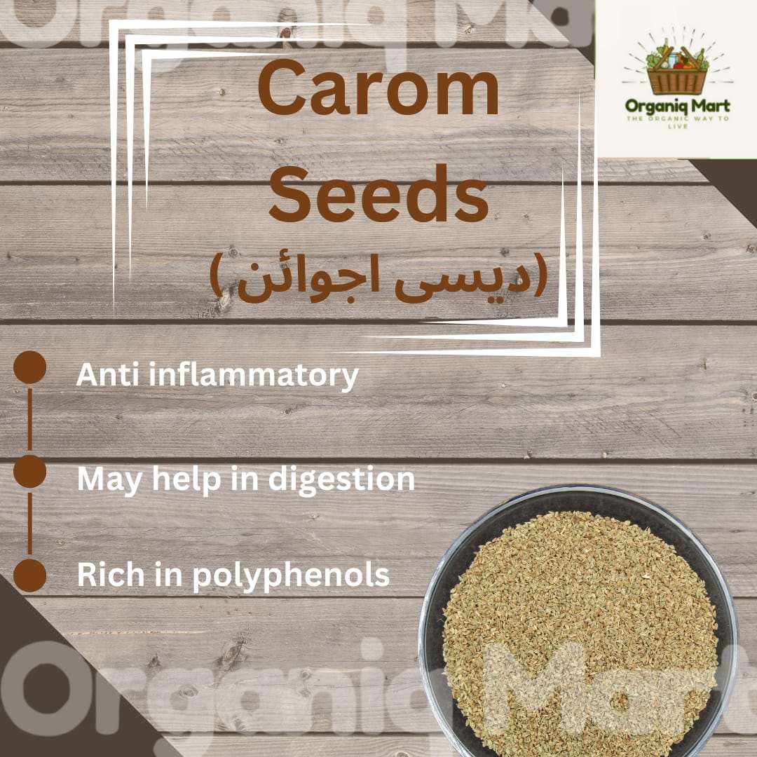 Carom Seeds - Organiq Mart