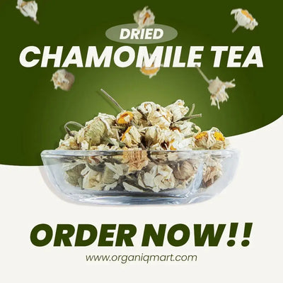 Chamomile Tea (Flowers & leaves)- Organiq Mart