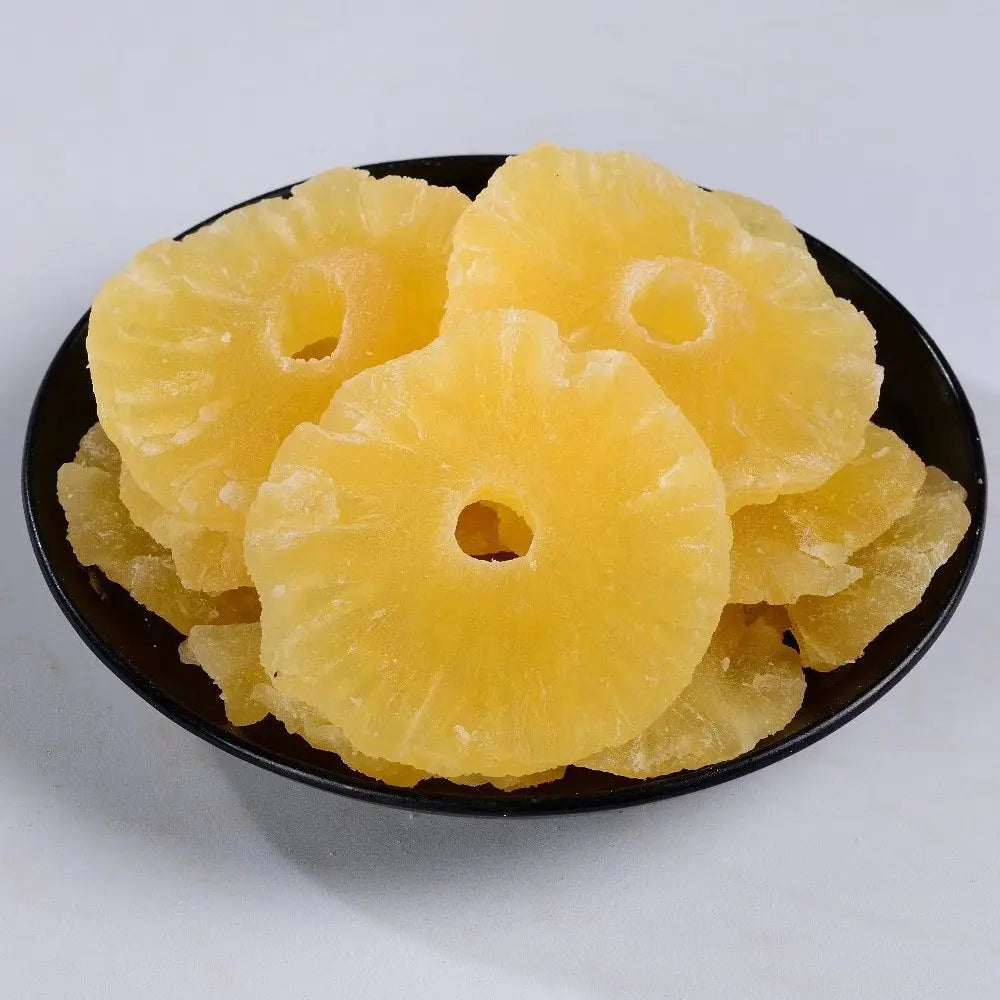 - Dry Pineapple Slices(Sugar infused) - Organiq Mart- Organiq Mart