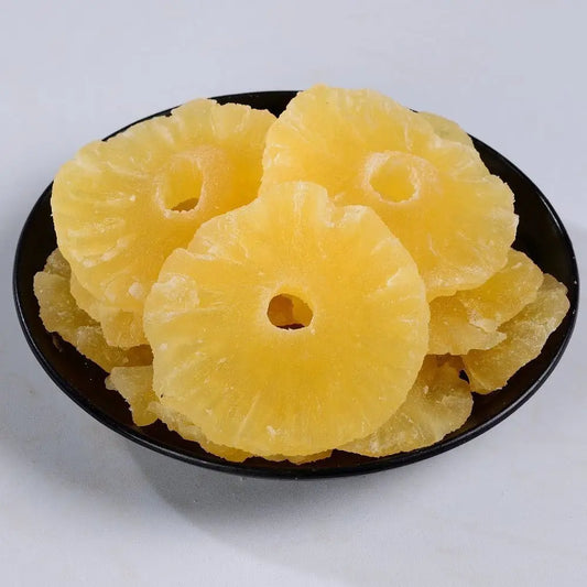 - Dry Pineapple Slices(Sugar infused) - Organiq Mart- Organiq Mart