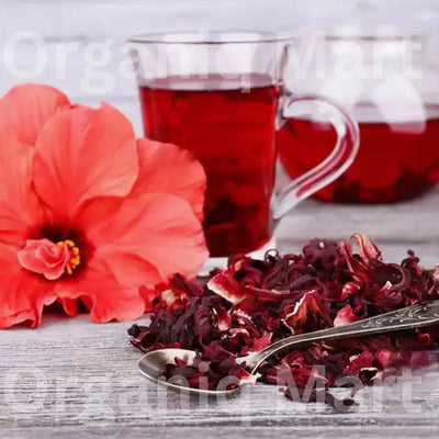Hibiscus flower tea organic Pakistan cholesterol blood pressure