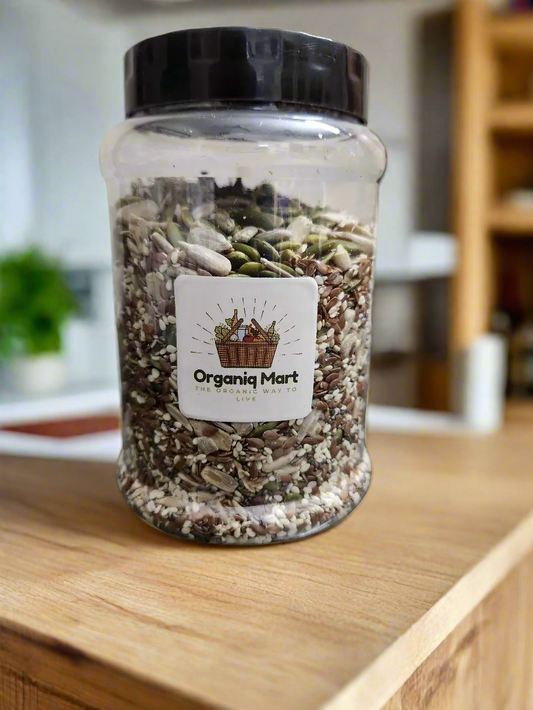Premium Mix Seeds (مکس سیڈز) | Chia, Flax, Sesame, Pumpkin & Sunflower Blend