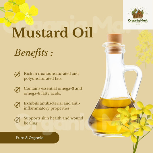 Mustard Oil - Organiq Mart