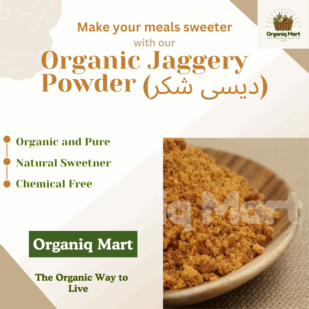 Organic Jaggery Powder (Shakkar) - Organiq Mart