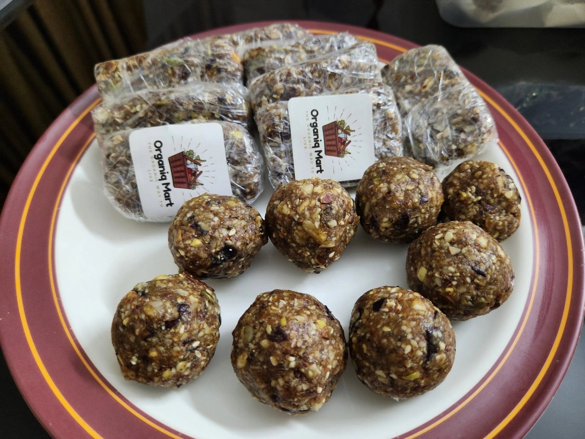 Protein Laddu(Home-made with Dryfruits and Desi Ghee) - Organiq Mart