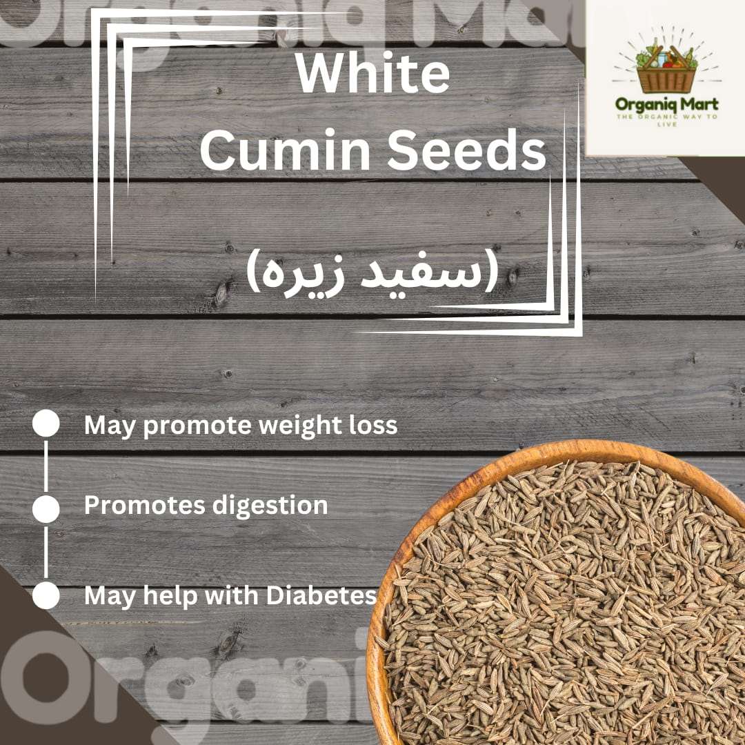 White Cumin Seeds - Organiq Mart