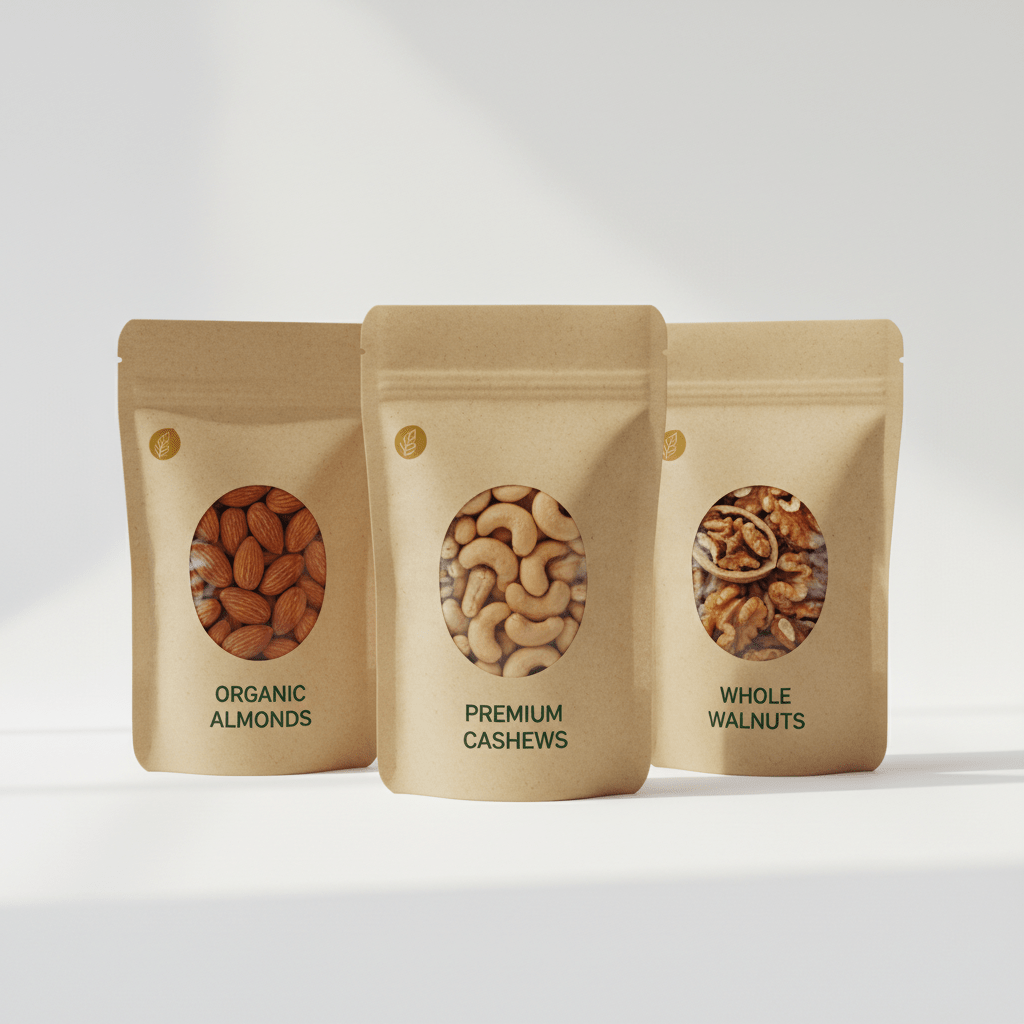 Premium Nuts Mix Bundle - Almonds, Cashews and Walnuts