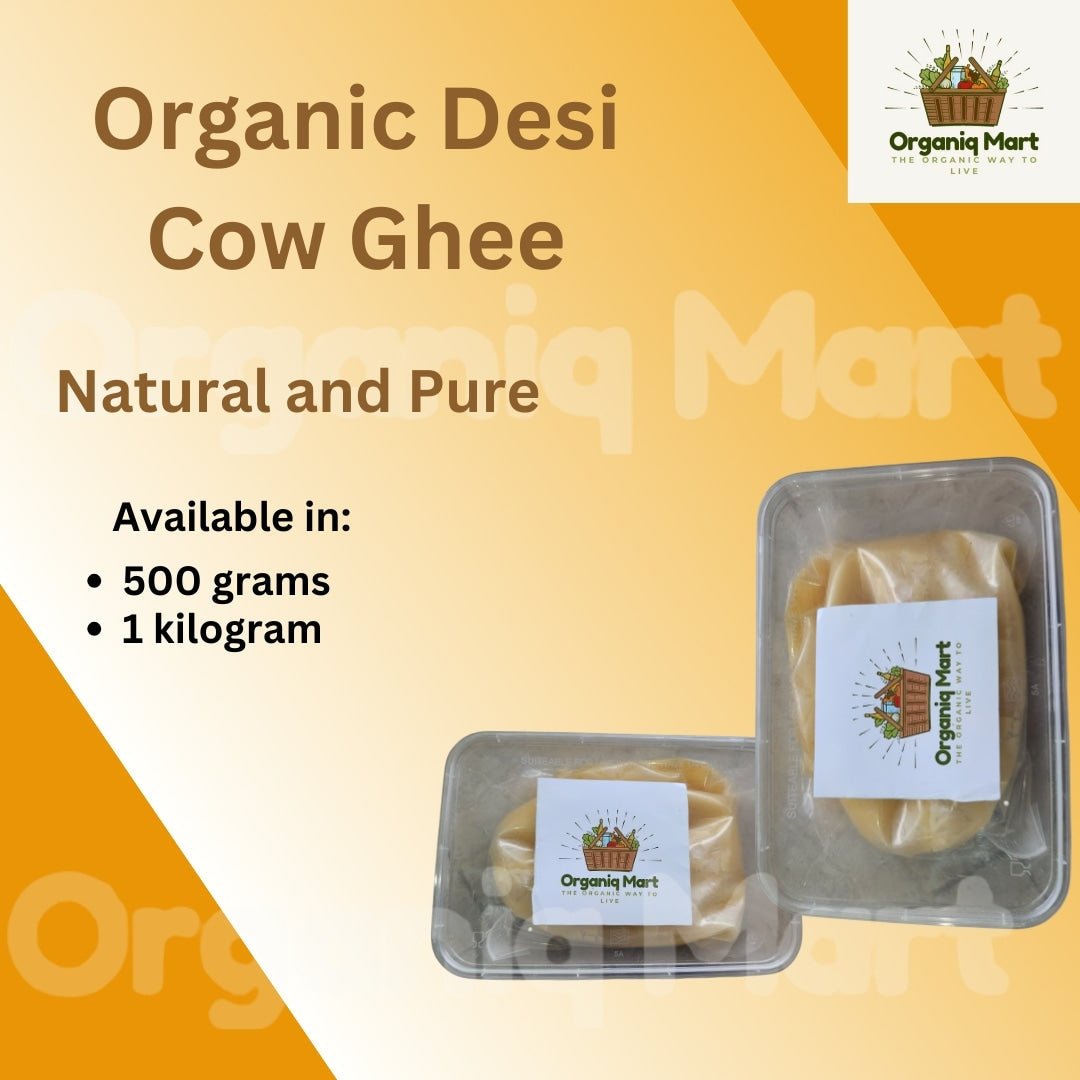Premium Cow Desi Ghee (دیسی گھی) - Organiq Mart