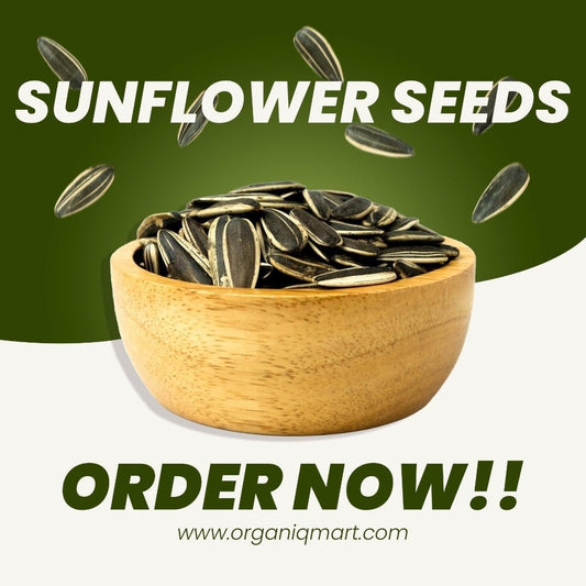 Sunflower Seeds With Shells - Organiq Mart