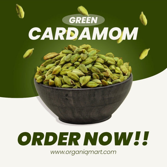 Green Cardamom / سبز الائچی - Organiq Mart